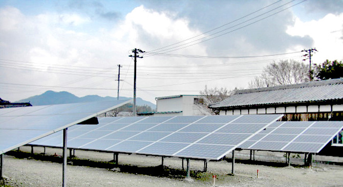 洲本市平安浦 太陽光発電所