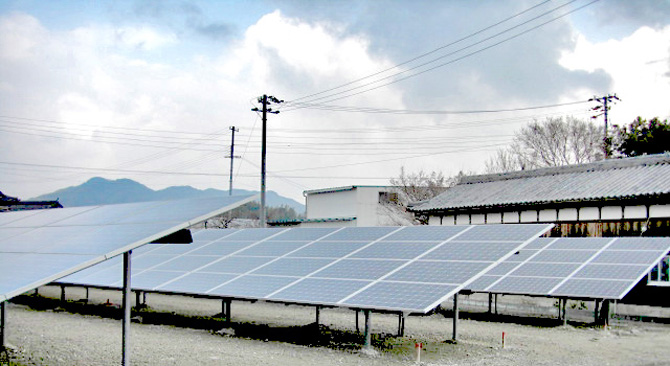 洲本市平安浦 太陽光発電所