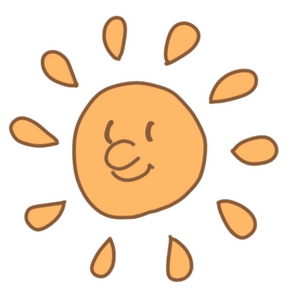 自然農キャラクター「太陽さん」